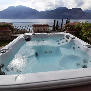  Ferienhaus Bmp Deluxe 2 Jacuzzi Riscaldata Privata Vista Di Garda